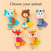 Plush Hand-Grip Rattle