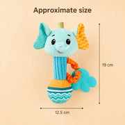 Plush Hand-Grip Rattle
