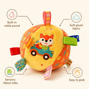 Soft Plush Rattle Ball