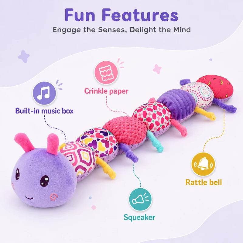 Musical Crinkle Caterpillar