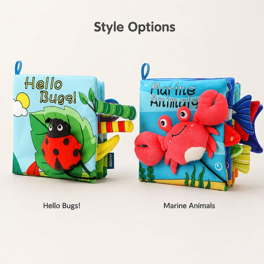 3D touch and feel cloth book