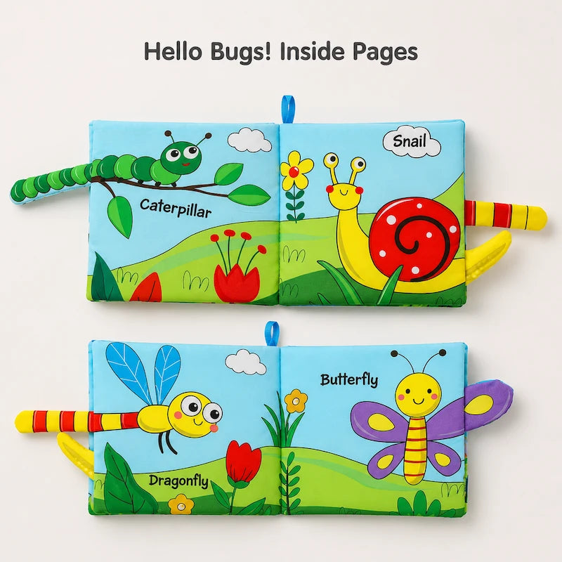 3D touch and feel cloth book