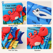 3D touch and feel cloth book
