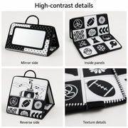 Double Sided Tummy Time Book Toy