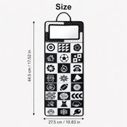 Double Sided Tummy Time Book Toy