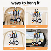 Black-and-White Hanging Chime