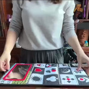 Double Sided Tummy Time Book Toy